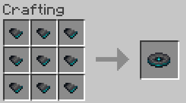 Five crafting recipe